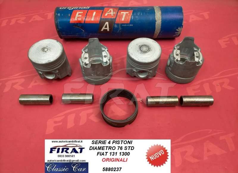 PISTONI FIAT 131 1300 DIAM. 76 STD (5880237)